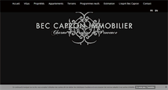 Desktop Screenshot of bec-capron.com